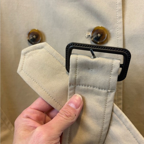 J.Crew trench coat 10P medium - Picture 7 of 14